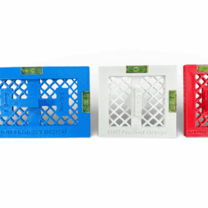 Electrical Box Wall Cut-Out Templates with Built-In Level | Single, Double, and Triple Gang