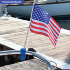 2026 DPD Boat Flag Holder Product Image Hrail3
