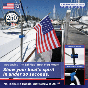 2026 DPD Boat Flag Holder Product Image Main F