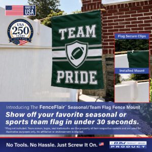 2026 8 DPD FenceFlair Flag Holder Main F